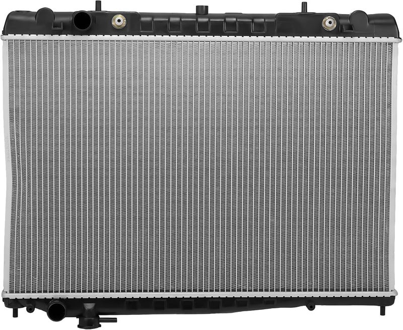 BDFHYK CU2215 Aluminum Radiator Compatible with Nissan Frontier 1998-2004 2006-2015, Compatible with Nissan Frontier 1999-2004, Compatible with Nissan Xterra 2000-2004 2.4L l4/3.3L V6 Replace 8012215 - Image 1